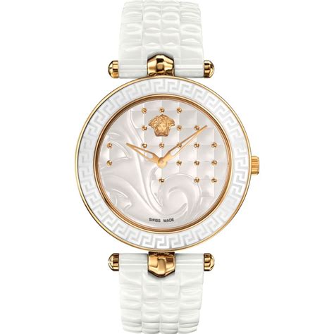 versace vanitas ladies watch|Versace Vanitas White Quilted Dial Ladies Watch VAO030016.